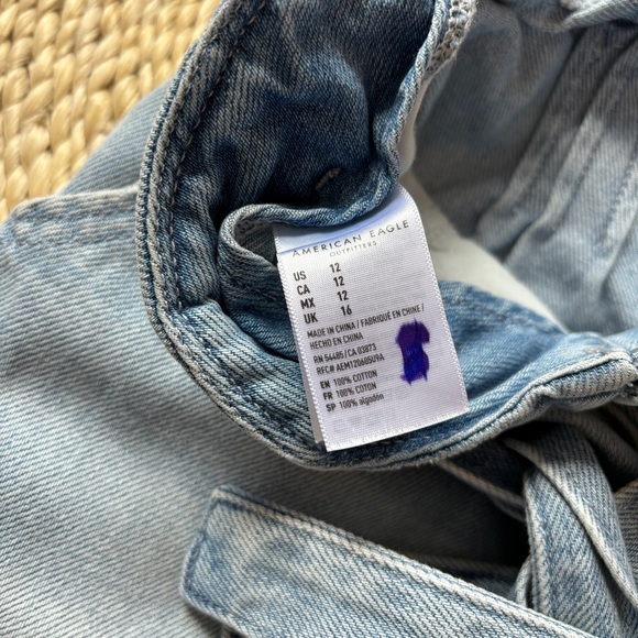 American Eagle Tie Front Jean Shorts BUNDLE 3 FOR $30 - Picture 6 of 6